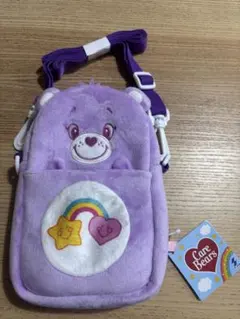 Care Bears ぬいぐるみ ショルダーバッグ パープルのサムネイル