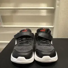 PUMA 키즈 스니커즈 블랙 13cm