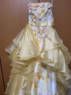 クラウディア　カラードレス　イエロー　演奏会