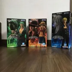 一番くじ ワンピース A賞 B賞 C賞 ルフィサンジ ゾロ　試練のその先へ