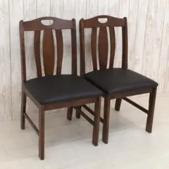 TR DC MOY　6脚　ダイニングチェア　ブラウン＊ブラック