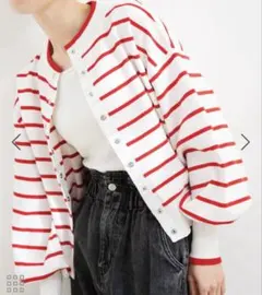 VIS ニットカーディガン