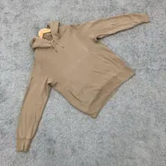 UNIQLO　ユニクロ　パーカー　プルオーバー　ブラウン系　メンズ　美品(L)