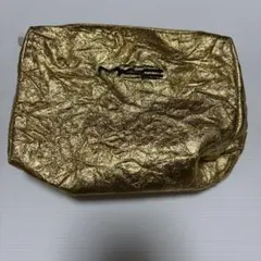 【新品未使用】 マック ノベルティポーチ ゴールド