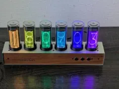 本物】ニキシー管時計 Nixie IN-14 ダイバージェンスメーター風 - メルカリ