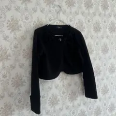 西松屋Cost Grant ブラック カーディガン ボレロ120