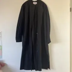 専用です☆ manana ストライプ ロングシャツワンピース 黒