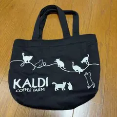 KALDI COFFEE FARM エコバッグ 猫デザイン