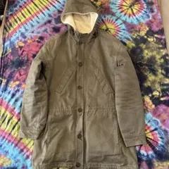 【秋冬】チュニジア製 A.P.C アーペーセー ボアライナー付き モッズコート