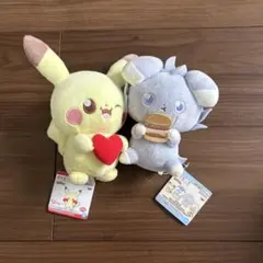 新品タグあり⭐︎ポケピース ぬいぐるみ2体セット