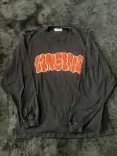 WEGO LANGINGIC ロゴ ブラック 長袖Tシャツ M