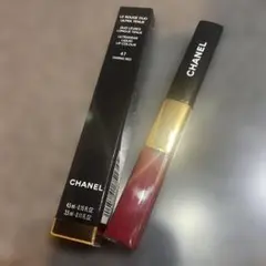 シャネル ル ルージュデュオ ウルトラトゥニュ 47 ダーリンレッド 口紅