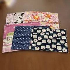 ランチョンマット　キャラクター柄コットン布 6枚
