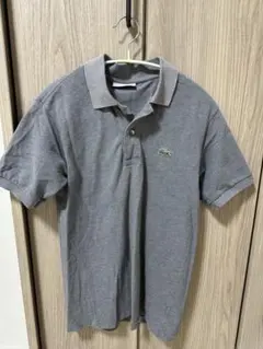 LACOSTE グレー 半袖ポロシャツ サイズ2