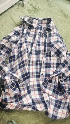 UNIQLO チェック柄 長袖シャツ XL