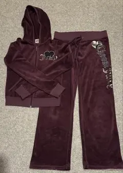 Juicy Couture パープル ボルドーセットアップ