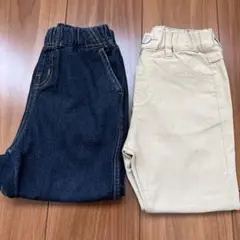 キッズ　パンツ 2着セット　110