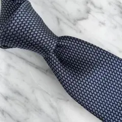 【新品】ネイビー×グレーパターンガラ