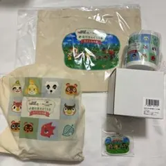 あつまれどうぶつの森 タンブラー2個 タオル キャラマグネッツセット