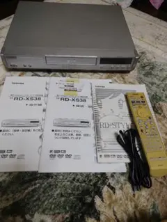 TOSHIBA RD-X4 DVDレコーダー 本体 通電確認済 - メルカリ