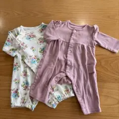 ロンパース 50〜60cm 2枚セット