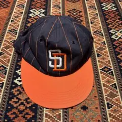 San Diego Padres ベースボールキャップ ネイビー/オレンジ