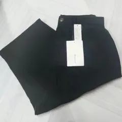 ゆるっとルーズバルーンのテーパードパンツ(ブラックM)