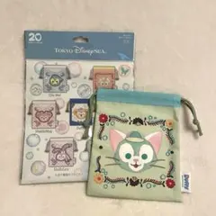 【巾着・きんちゃく】ジェラトーニ ハートフェルト・レターズ・オブ・フレンドシップ