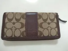 Coach 長財布 ボルドー
