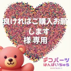 良ければご購入お願いします 様　専用ページ