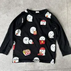 CHEEK ROOM ゴーストデザイン 長袖Tシャツ