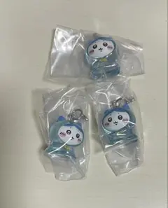 ガチャガチャ めじるしアクセサリー ちいかわ ハチワレ 3個セット
