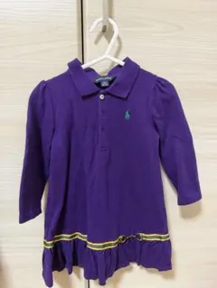 Ralph Lauren 紫色 ワンピース 24M