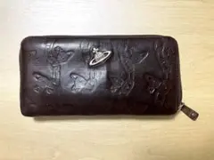 ヴィヴィアンウエストウッド　長財布 ダークブラウン