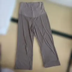 M-L マタニティパンツ ストレッチ素材　無印良品