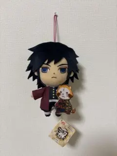 《鬼滅の刃》冨岡義勇×ラスカル コラボ、非売品ぬいぐるみ