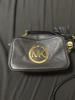 MICHAEL KORS ショルダーバッグ ブラック タッセル付き