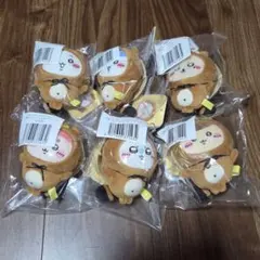 【新品・未開封】 ちいかわ たぬきだもんくじ C賞 6個セット ぬいぐるみ