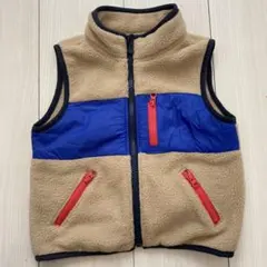 GAP ベスト　冬　1歳 2歳　フリース　ポケット　男の子