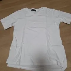 SMILE LAND Vネック 半袖Tシャツ ホワイトのサムネイル