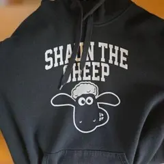 SHAUN THE SHEEP プルオーバー パーカー ブラック