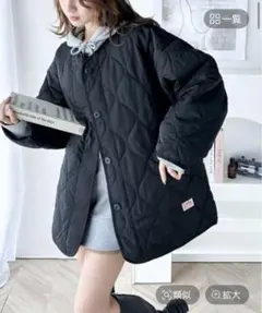 ☆新品未使用☆Javaコラボノーカラーキルティングコート