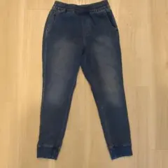 ジョガーパンツ　130 デニム 長ズボン