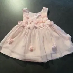 メゾピアノ ベビードレス 80