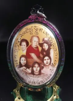 タイのお守り　プラクルアン　5人女性精霊お守り　恋愛　幸運　金運