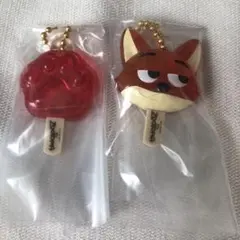 ズートピア　アイスキャンディチャーム　ニック　ガシャポン　ガチャガチャ