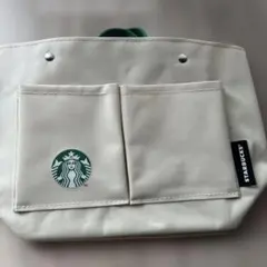 みゅうままさん専用STARBUCKS ポケット付きトートバッグ