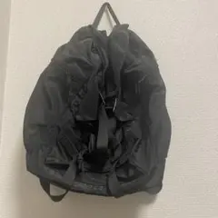 ブラック ナイロン バックパック リュックのサムネイル