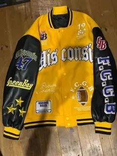 ウィスコンシン刺繍スタジャン Lサイズ