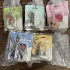 【匿名発送】ズートピア ブリスターチャームコレクション 全5種類 コンプリート